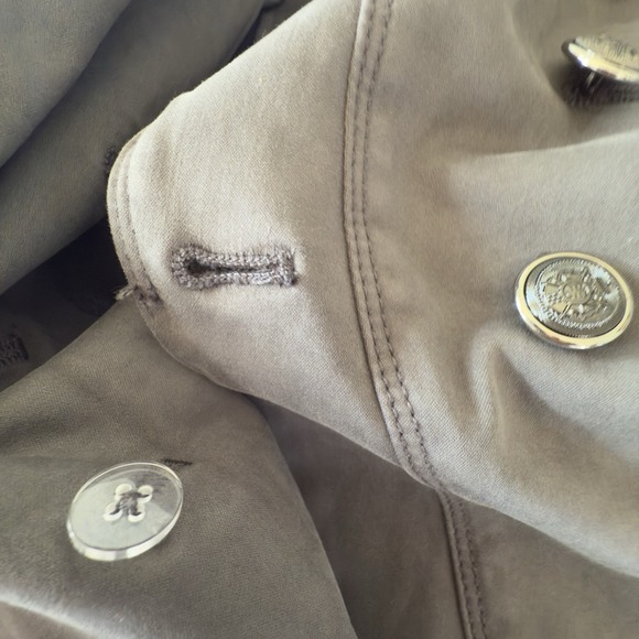 White House Black Market WHBM-Trophy Blazer Casual-Grey-Women's-Size 16 - Picture 5 of 15